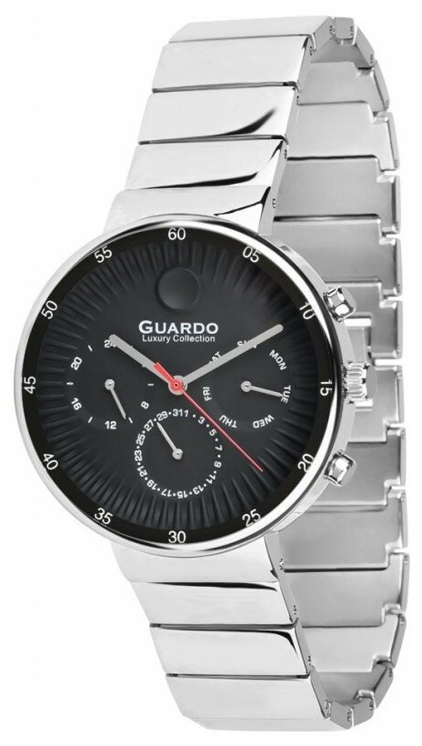 Наручные часы Guardo, серебряный