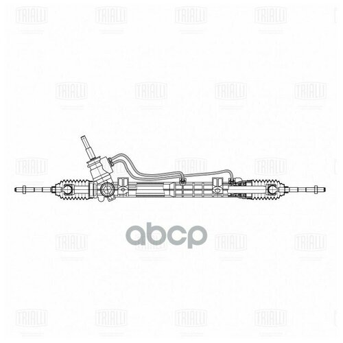 Рулевой Механизм (Рейка) Гидравлич. Лада Largus (12-), Renault Logan (04-) С Гур (Crs 7701) Trialli арт. CRS7701