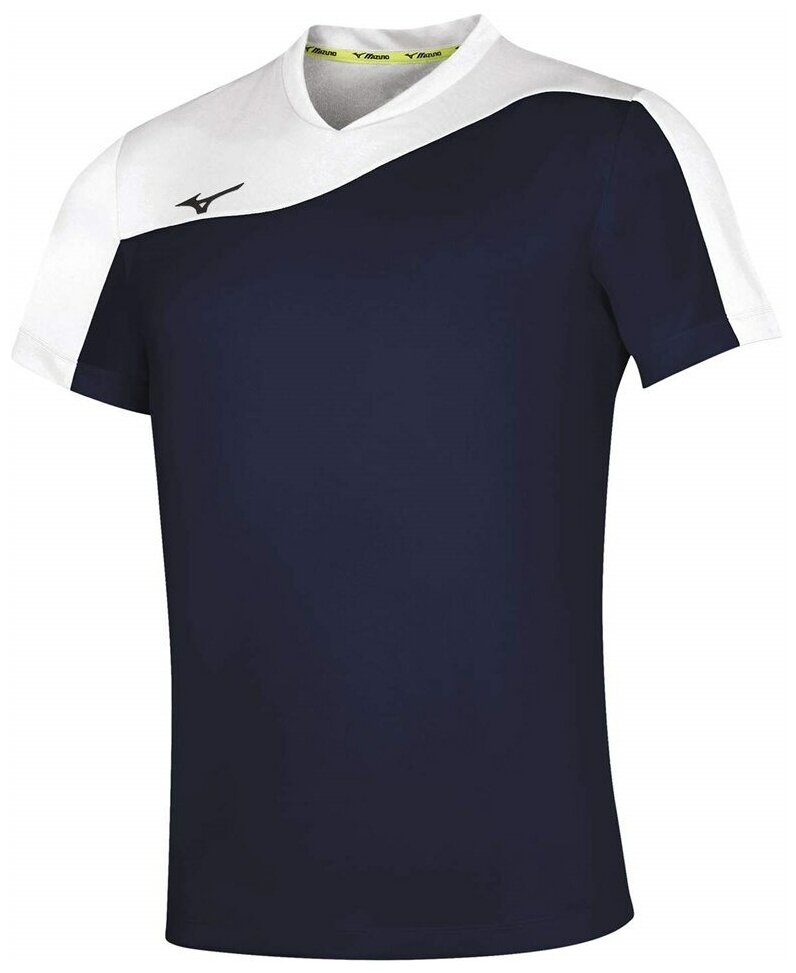 Футболка волейбольная Mizuno AUTHENTIC MYOU TEE Темно-синий/Белый