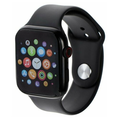 Смарт-часы MB MObility mft-50 144 Amoled пульсомер шагомер черные 370900₽