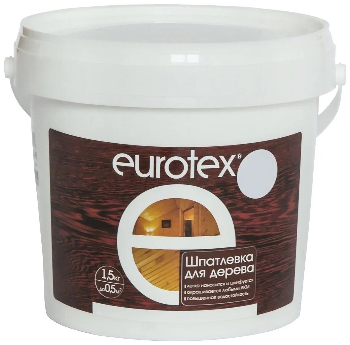 Шпатлевка EUROTEX для дерева
