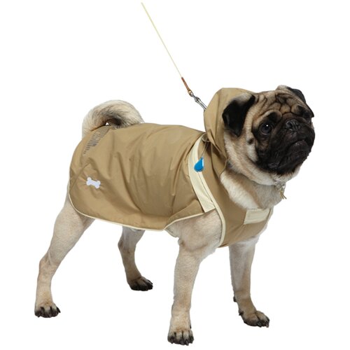 Дождевик спортивная курточка трансформер светоотражающая Japan Premium Pet . Размер L. Цвет бежевый хаки. Унисекс