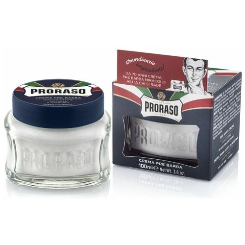 Proraso Protective Aloe Shave Cream Крем до бритья Алоэ вера и витамин Е 100 мл крем до бритья proraso pre shave protective aloe vera vitamin e белый размер one size