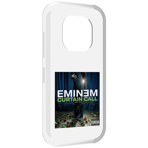 Чехол MyPads Eminem CURTAIN CALL, THE HITS для Doogee V20 задняя-панель-накладка-бампер чехол mypads eminem curtain call the hits для vivo iqoo 11 задняя панель накладка бампер