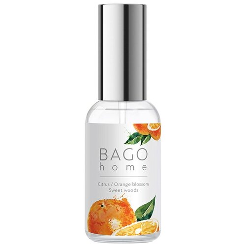 Спрей ароматический для дома BAGO home Сочный апельсин 30 мл