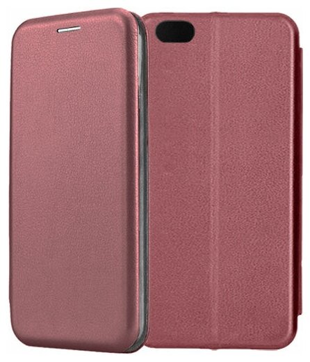 Чехол-книжка Fashion Case для Apple iPhone 6 / 6S темно-красный