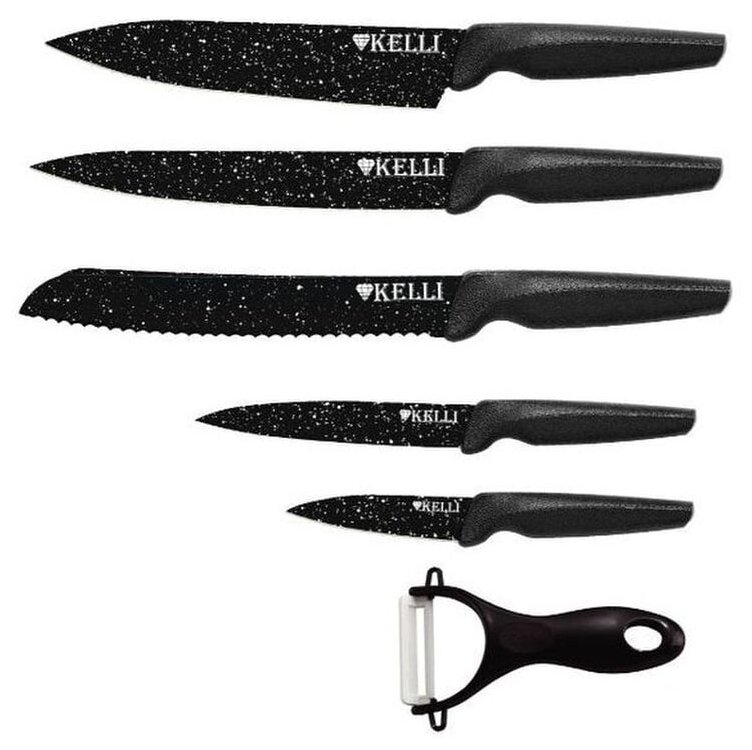 Набор кухонных ножей KELLI KL-2033