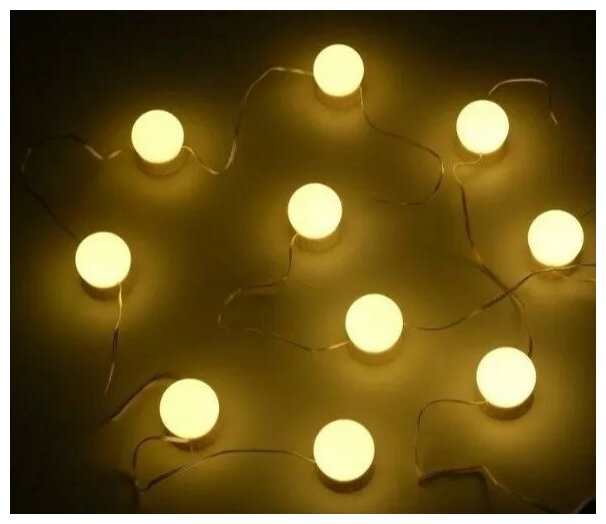 Светодиодные лампы для подсветки мебели, 10 штук / подсветка зеркала - фотография № 5