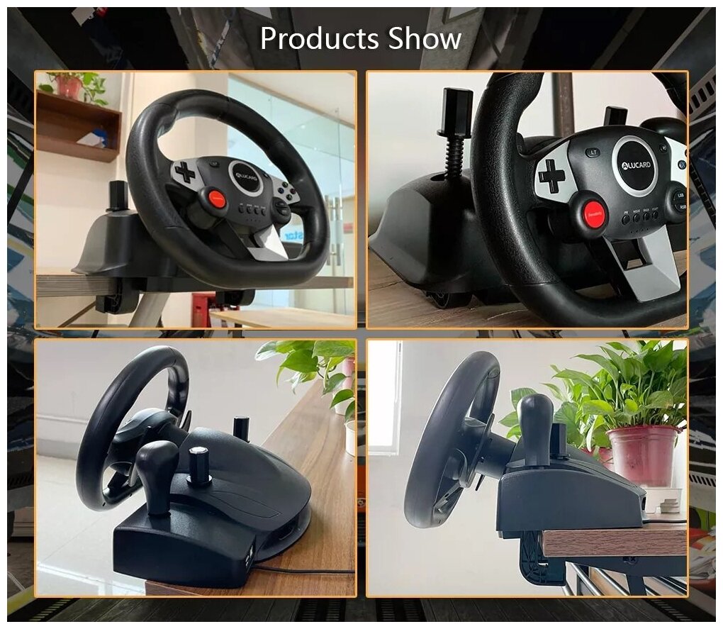 Руль игровой универсальный Xbox 360 ПК Nintendo Switch Android PS3 PS4 Xbox One