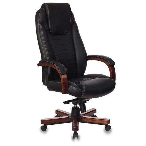 фото Кресло руководителя бюрократ t-9923walnut