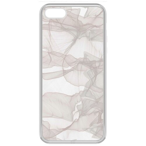 Чехол-накладка Krutoff Clear Case Абстракт 3 для iPhone 5/5s чехол накладка krutoff clear case za мир для iphone 5 5s