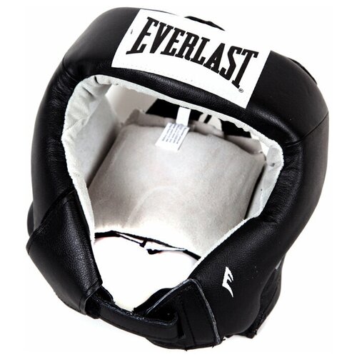 Шлем с защитой щек Everlast USA Boxing Cheek XL черный