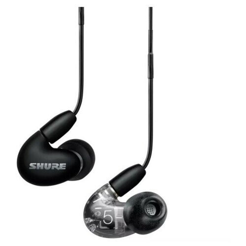 Внутриканальные наушники SHURE AONIC 5 SE53BABK+UNI-EFS, черный