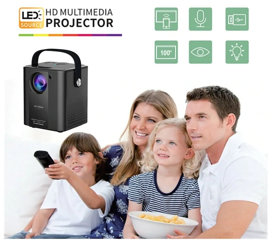 Проектор Zodikam z02 Android Edition z02A_white