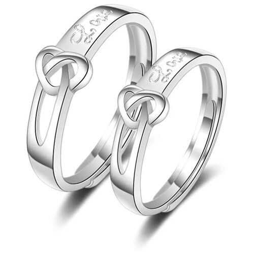 фото Парные кольца безразмерные "кельтское сердце" подарки-любимым.рф
