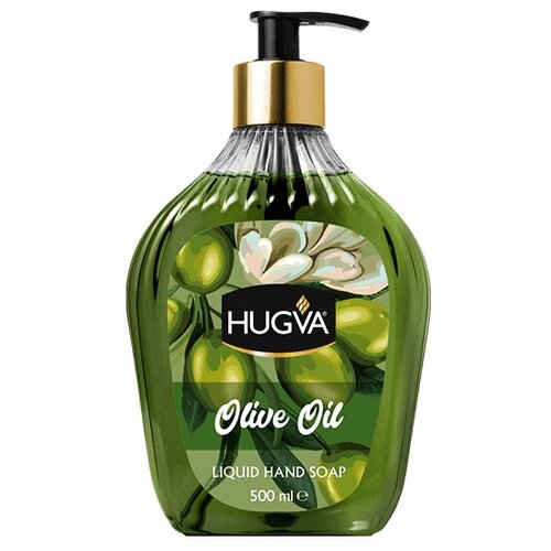 Hugva Жидкое мыло для рук премиум-класса Оливковое масло, 500 мл