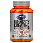 Now Kre-Alkalyn Creatine (750 мг) 120 капсул - изображение