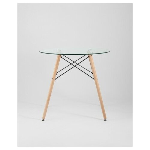 Стол DSW D80 стеклянный