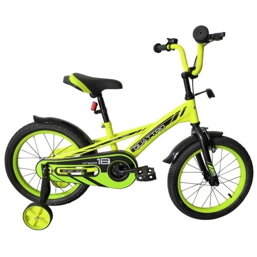 Детский велосипед Tech Team Quattro 18 Неоновый Зеленый 784900₽