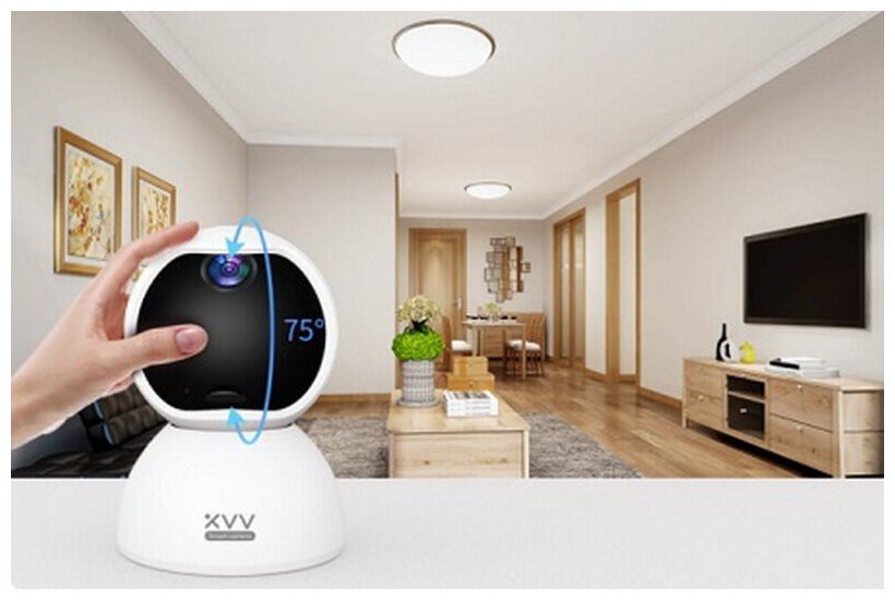 IP-камера видеонаблюдения Xiaomi Xiaovv Smart PTZ Camera (XVV-3620S-Q12) - фото №8