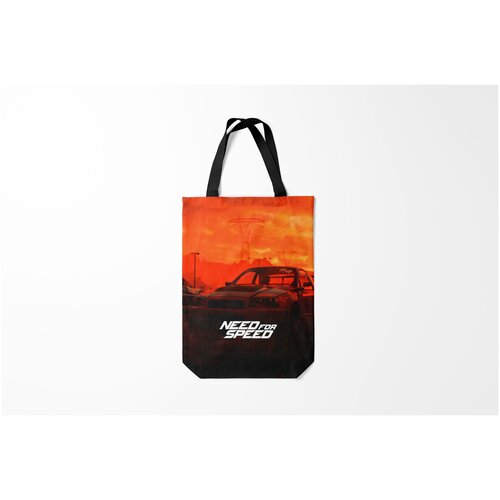 фото Сумка-шоппер / 31х42 см / геймерам / nfs need for speed burnettie