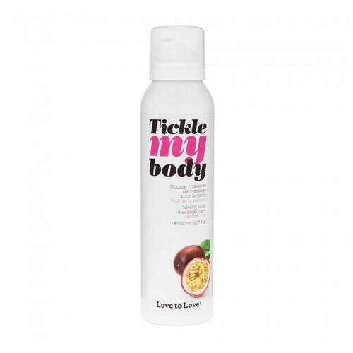 Массажная пена Love to Love Tickle My Body Маракуйя, 150 мл