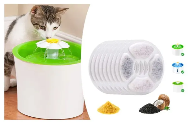 Фильтры для поилки фонтан для кошек и собак 6 шт - фотография № 14