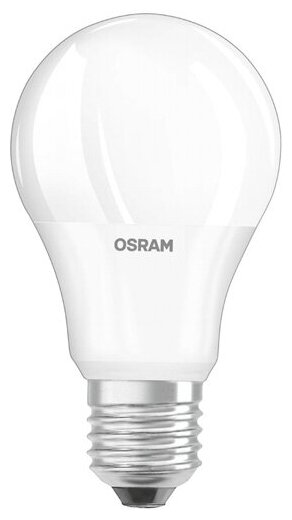 Лампа OSRAM LED Value E27 A60 15Вт, светодиодная LED, 1200 лм, эквивалент 125Вт, нейтральный свет 4000К