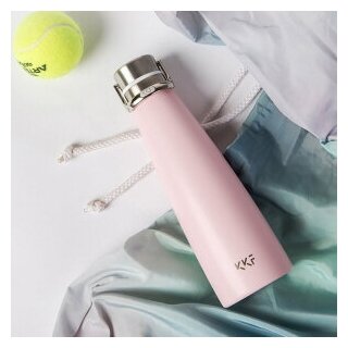 Xiaomi Умный термос Xiaomi KKF Smart Vacuum Cup Pink 475ml - S-U47WS-E-Pink