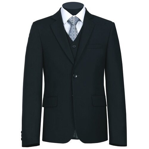 Школьная форма Van Cliff, пиджак, размер 146 (40), черный