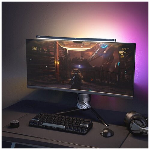 Светодиодная лампа BlitzWolf BW-CML3 Curved Computer Monitor Light Bar Black