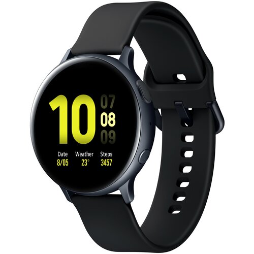 Часы Samsung Galaxy Watch Active2 алюминий 44 мм, Лакрица (Чёрный) Global