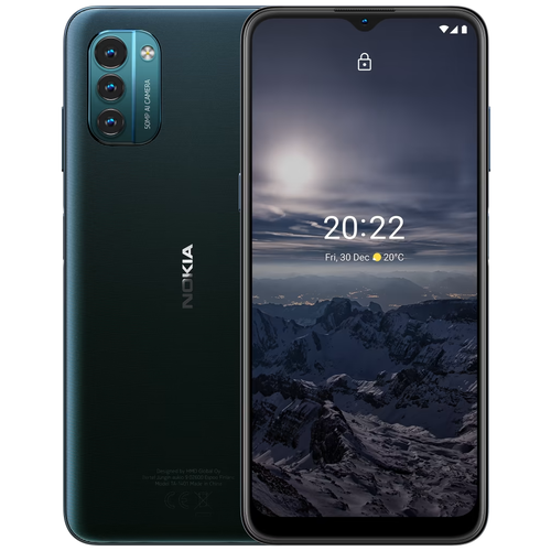 Смартфон Nokia G21 6/128 ГБ, скандинавский синий