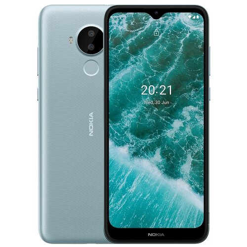 Смартфон Nokia C30 2/32 ГБ, Dual nano SIM, серебряный