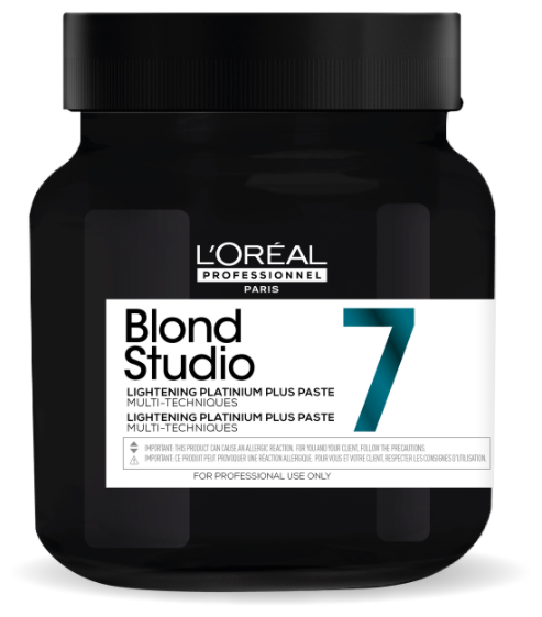 LOreal Professionnel Blond Studio 7 Lightening Platinium Plus Paste, белый
