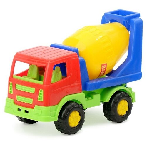 игрушка полесье автомобиль тёма бетоновоз Автомобиль-бетоновоз «Тёма», цвета микс