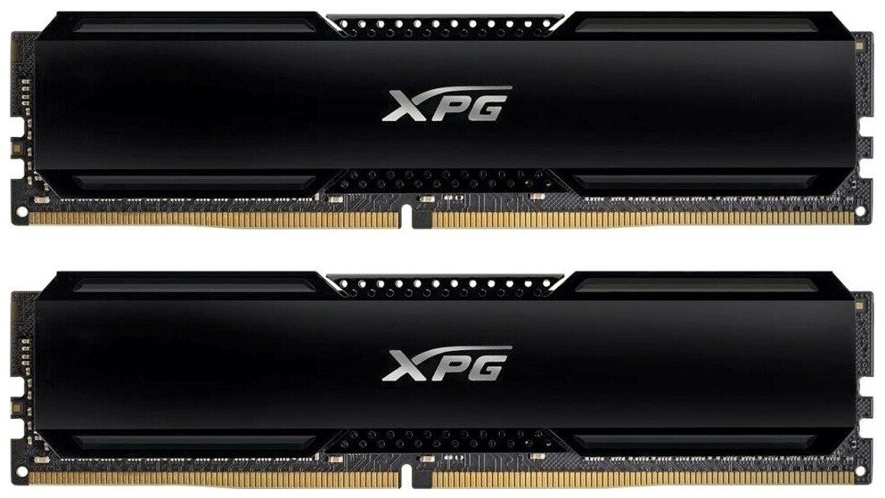 Память DDR4 A-Data XPG GAMMIX D20 AX4U360016G18I-DCTG20 32 ГБ DDR4, 16 ГБx2 шт, 3600 МГц, 18-22-22