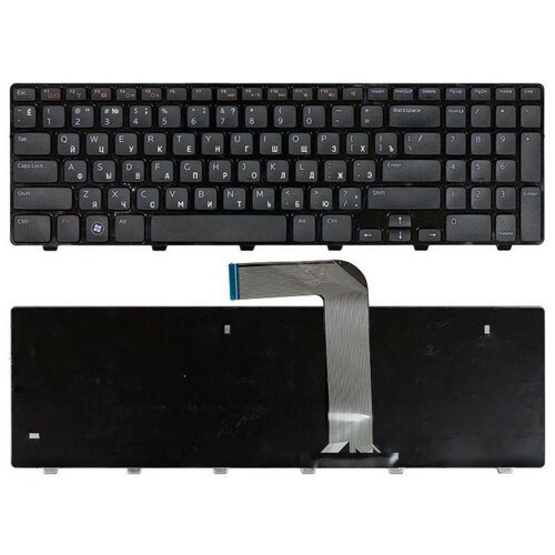 Клавиатура для ноутбука Dell Inspiron N5110 15R L702X черная 1100₽