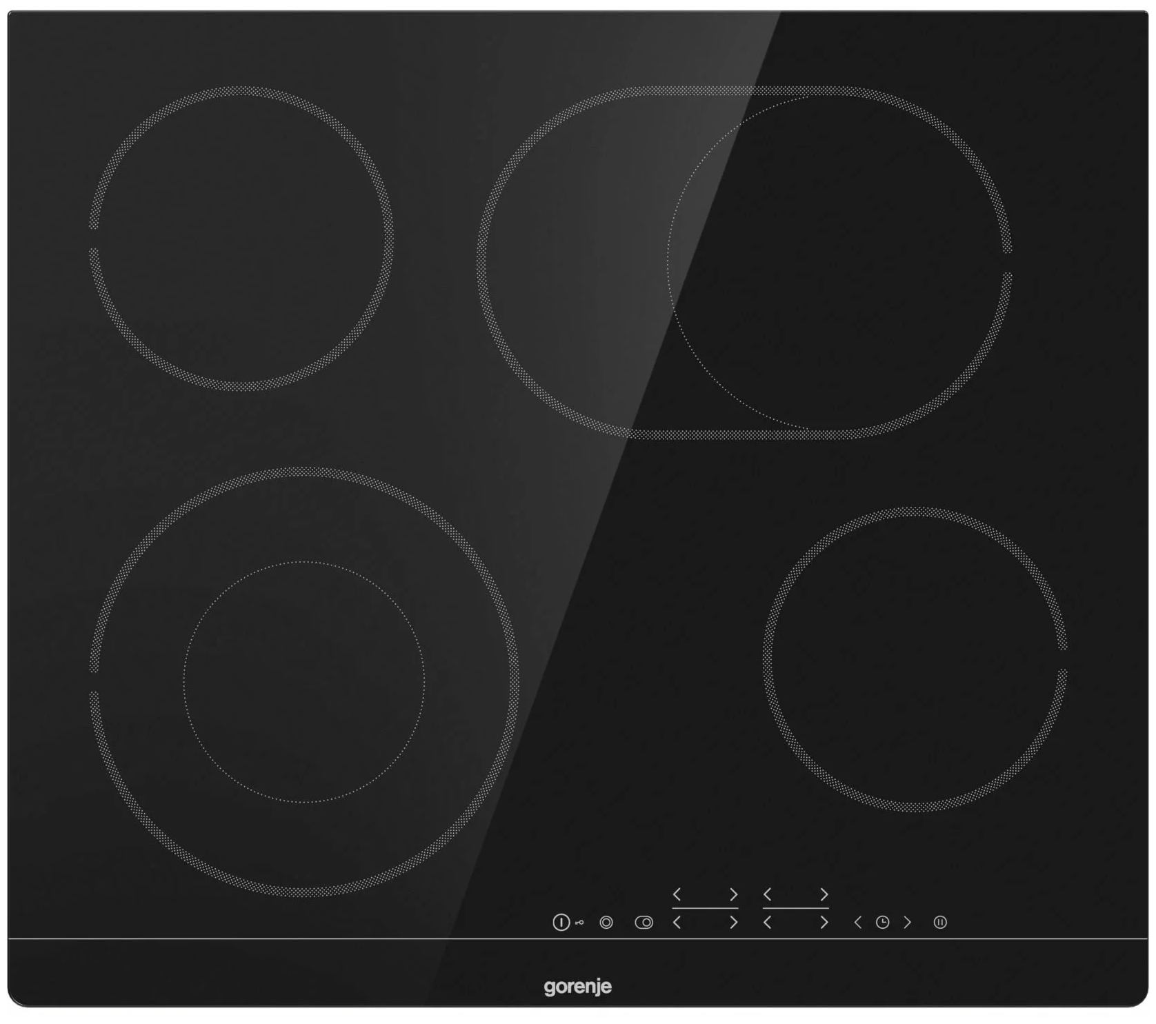 Электрическая варочная панель Gorenje CT43SC, черный