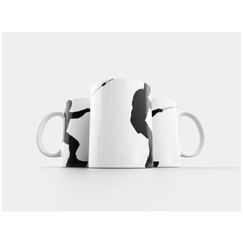 фото Кружка "серфер, водные виды спорта, спортивное" 320 мл lotsprints