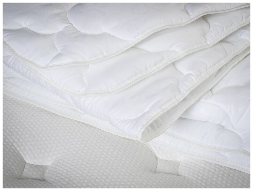 140-200 Одеяло классическое PROSON,цвет белый - фотография № 4