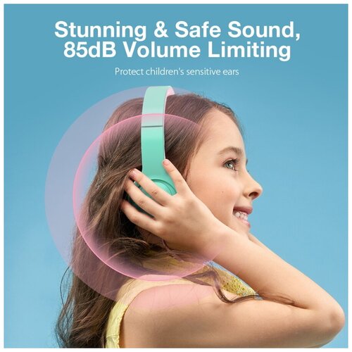 Детские наушники BlitzWolf BW-PCE Children Wired Headset Pink 146000₽