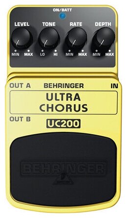 Педаль эффектов стерео хоруса - BEHRINGER UC200