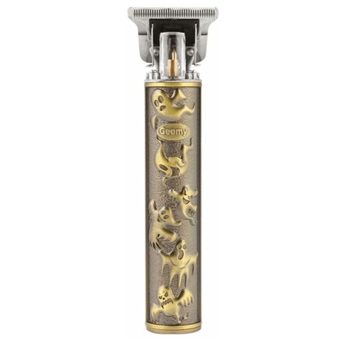 Триммер для бороды профессиональный Машинка для стрижки волос окантовка GEEMY GM 6627 - беспроводная титановое покрытие лезвий 118700₽