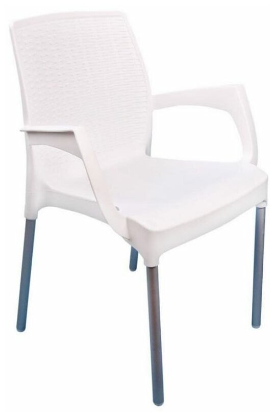 Садовое кресло Альтернатива "Прованс" М6325, (белый)