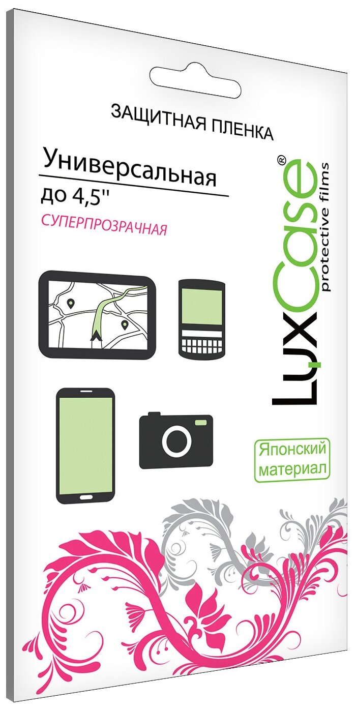 Защитная пленка Универсальная для устройств с диагональю экрана до 4.5