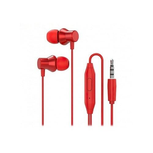 Наушники Lenovo Metal Earphone HF130 Red 45000₽
