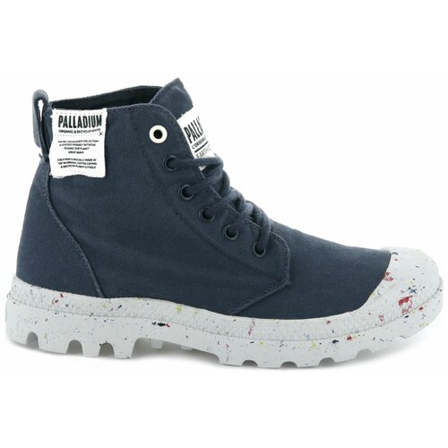 Ботинки женские Palladium Pampa Hi Organic 96199-458 синие (37)