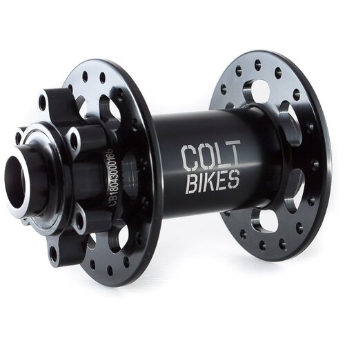 Втулка передняя Colt Bikes .30 (32H, 100x15mm) Black втулка передняя colt bikes cup 32h red