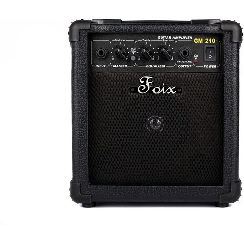 Гитарный комбоусилитель Foix GM210-BLACK 10Вт hiwatt sa210 custom 20 гитарный комбоусилитель